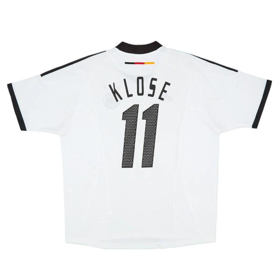 Germany Klose Retro Home 2002/03 Fan Jersey Go Jersey