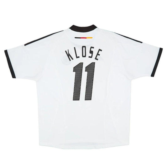 Germany Klose Retro Home 2002/03 Fan Jersey Go Jersey