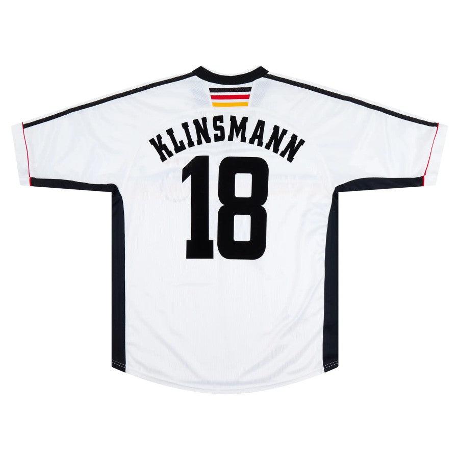 Germany Jurgen Klinsmann Retro Home 1998 Fan Jersey Go Jersey