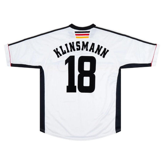 Germany Jurgen Klinsmann Retro Home 1998 Fan Jersey Go Jersey