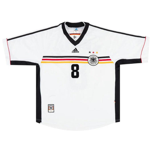 Germany Lothar Matthäus Retro Home 1998 Fan Jersey Go Jersey