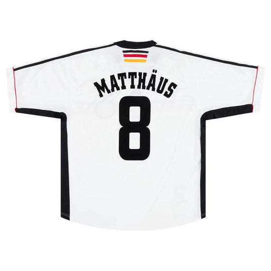 Germany Lothar Matthäus Retro Home 1998 Fan Jersey Go Jersey