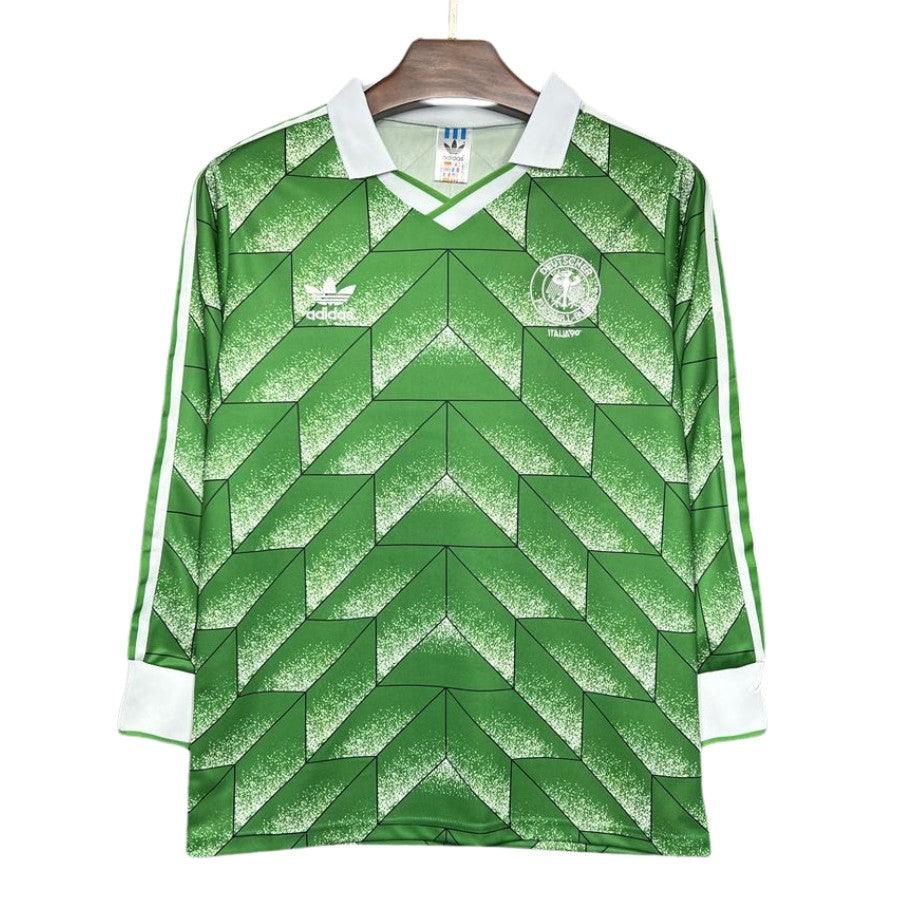 Germany Retro Away 1990 Long Sleeve Fan Jersey Go Jersey