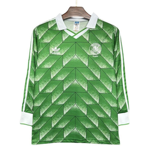 Germany Retro Away 1990 Long Sleeve Fan Jersey Go Jersey