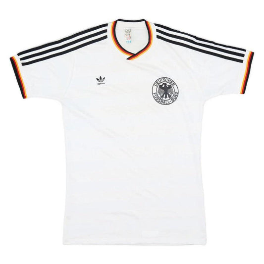 Germany Retro Home 1986 Fan Jersey Go Jersey