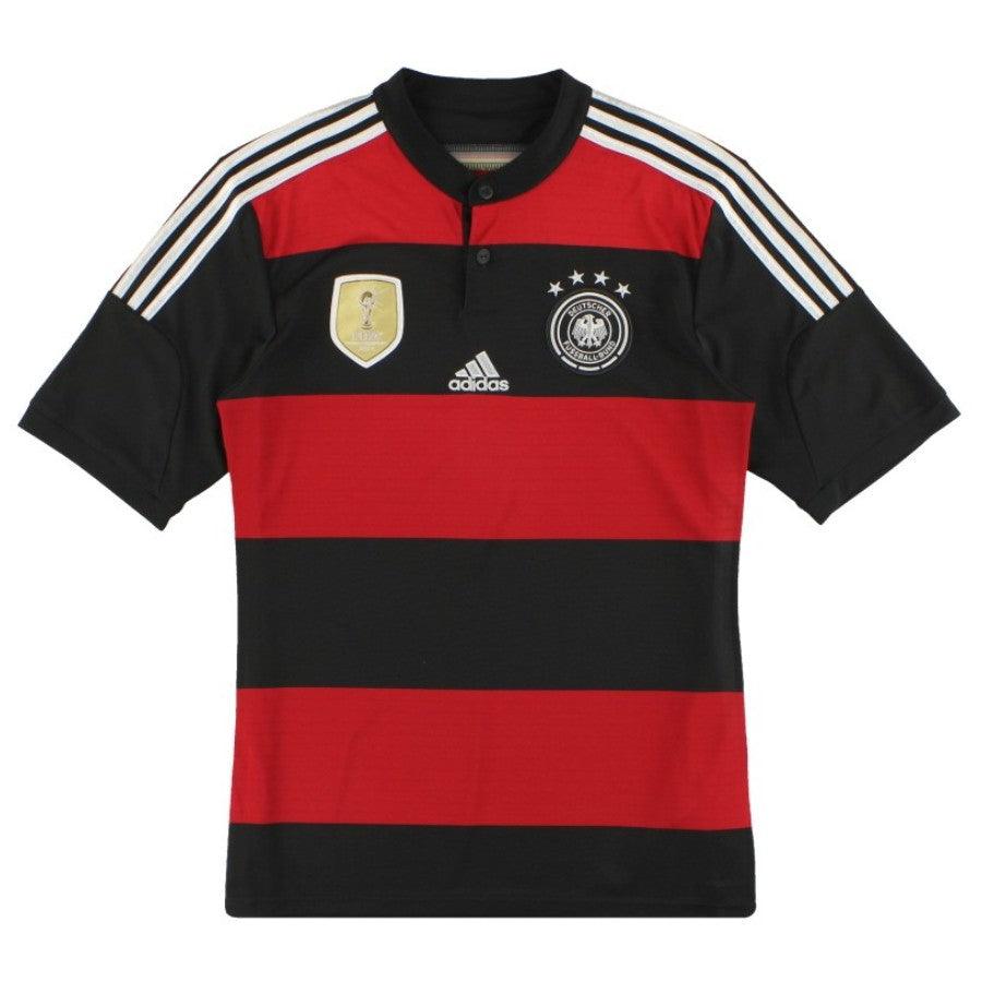 Germany Retro Away 2014 Fan Jersey Patch Winner World Cup Brazil 2014 Go Jersey