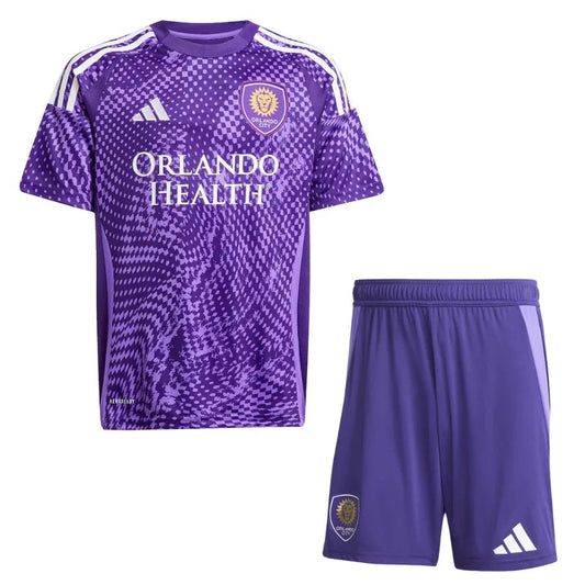 Kids Kit Orlando City Home 2025/26 Go Jersey