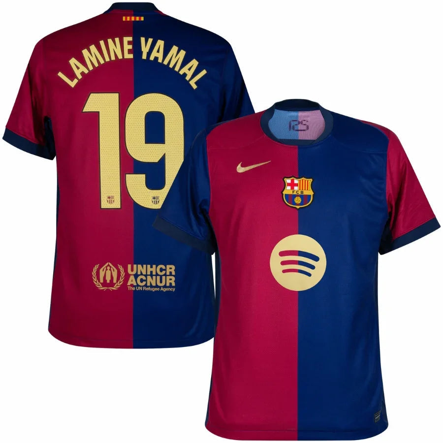 Barcelona Lamine Yamal 19 Home Fan Jersey 2024/25 Go Jersey
