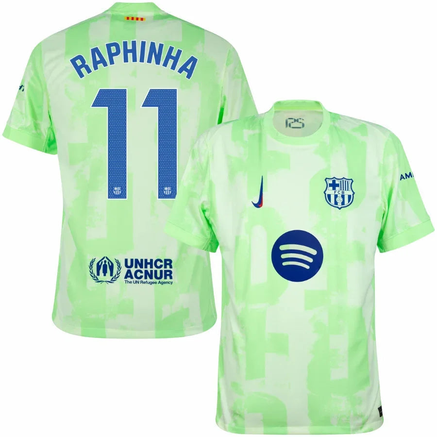 Barcelona Raphinha 11 Third Fan Jersey 2024/25 Go Jersey