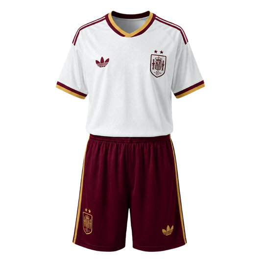 Kids Kit Spain Away World Cup 2026 Go Jersey