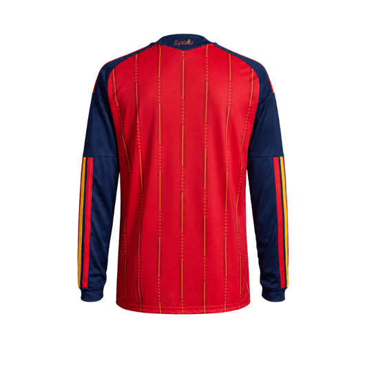 Spain Home L/S Fan Jersey 2026 World Cup Go Jersey