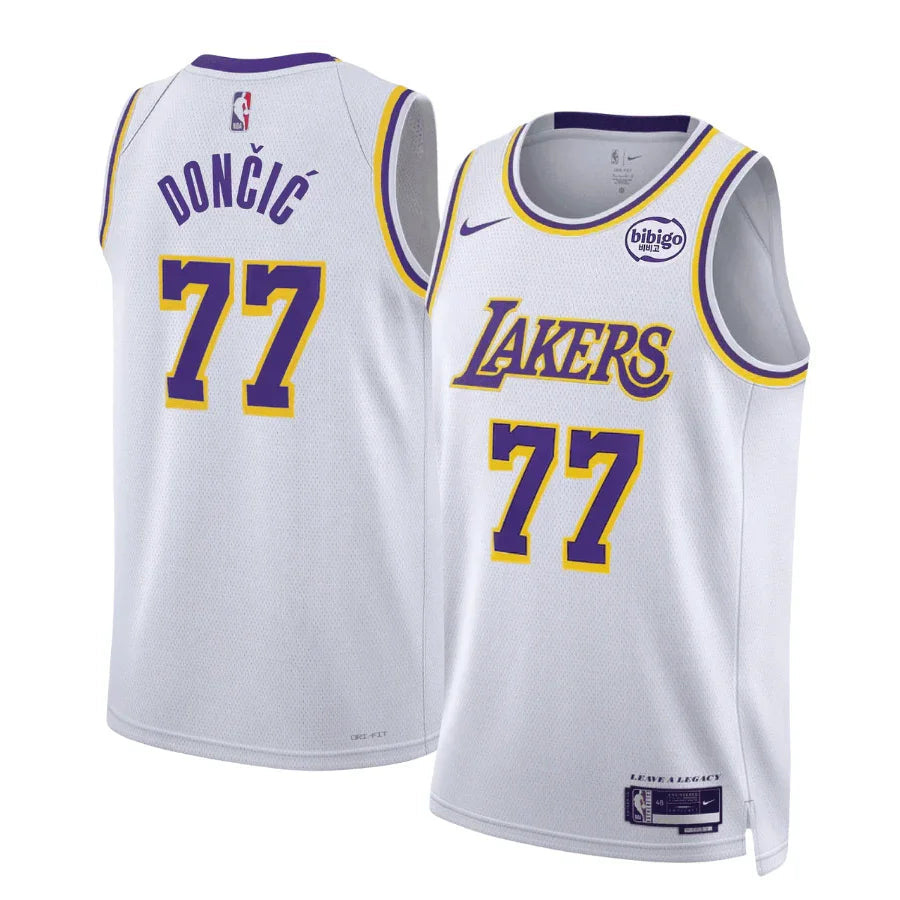 Luka Doncic 77 Los Angeles Lakers Association Edition NBA Jersey Go Jersey