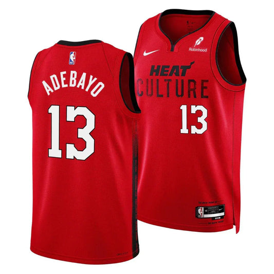 Bam Adebayo 13 Miami Heat City Edition 25/26 NBA Jersey Go Jersey