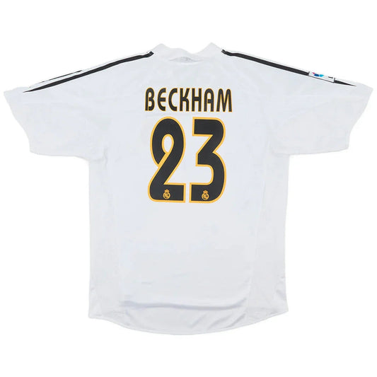 Beckham #23 Real Madrid Away Retro Jersey 2003/04 Go Jersey