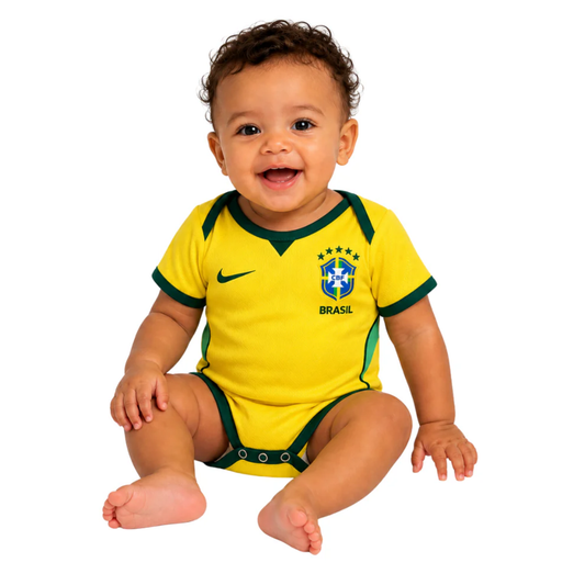 Brazil 26/27 I Home World Cup - Body Baby Go Jersey