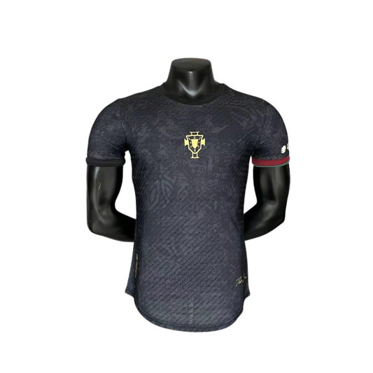Portugal 25/26 Special Edition Jersey - Player Version [Slim Fit] black Go Jersey