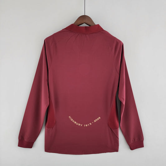 Jersey Longsleeve Arsenal 05/06 Bordo Go Jersey