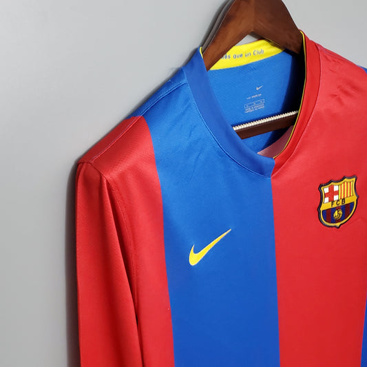 Jersey Longsleeve Barcelona 06/07 Grená Go Jersey