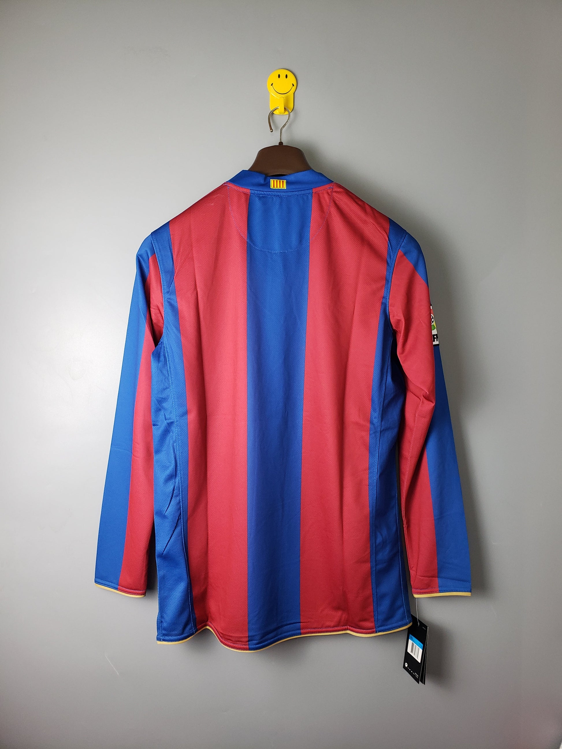 Jersey Longsleeve Barcelona 07/08 Grená Go Jersey