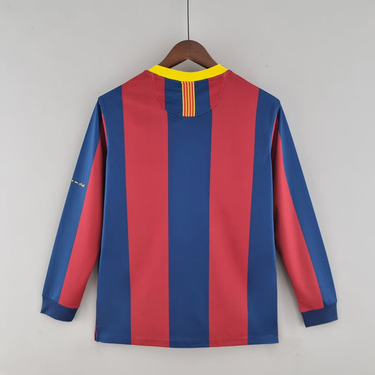 Jersey Longsleeve Barcelona 10/11 Grená Go Jersey