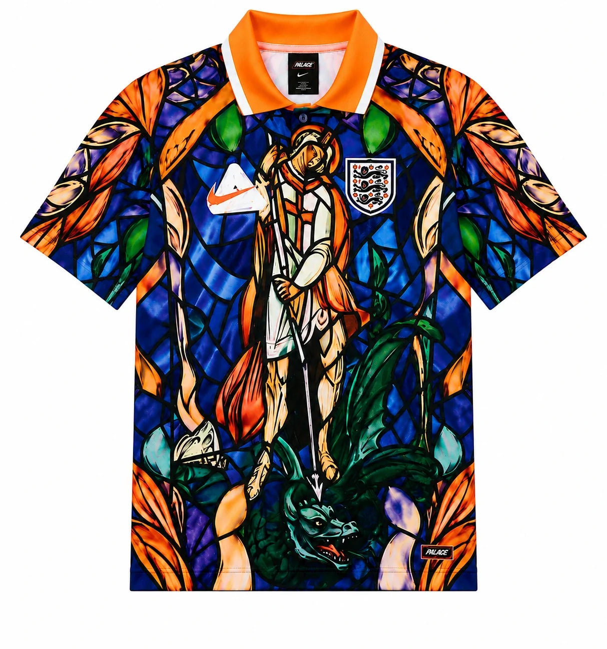 England x Palace 2026 Pro Football Pewter Grey Go Jersey