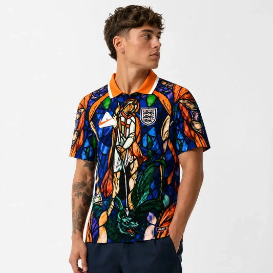 England x Palace 2026 Pro Football Pewter Grey Go Jersey