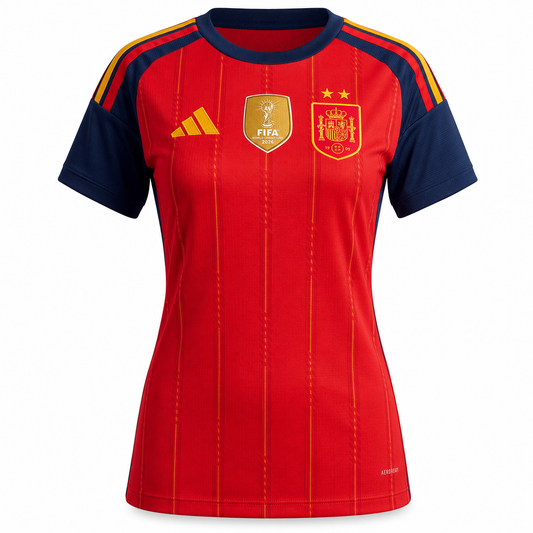 Spain Jersey Women’s Home World Cup 2026