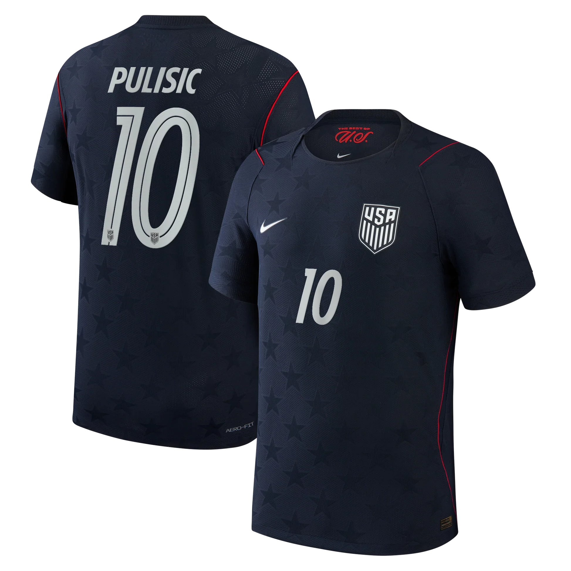 United States USA Away World Cup 2026 - Pulisic #10 Player Version Go Jersey