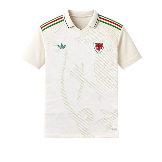 Wales Away Fan Jersey 2025-26 Go Jersey