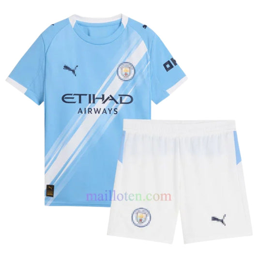 Kids kit Manchester City Home Fan Jersey 2025/26