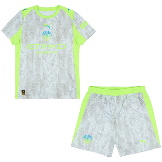 Kids kit Manchester City Third Fan Jersey 2025/26 Go Jersey