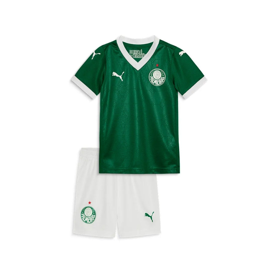 Kids Kit Palmeiras Home Jersey Go Jersey