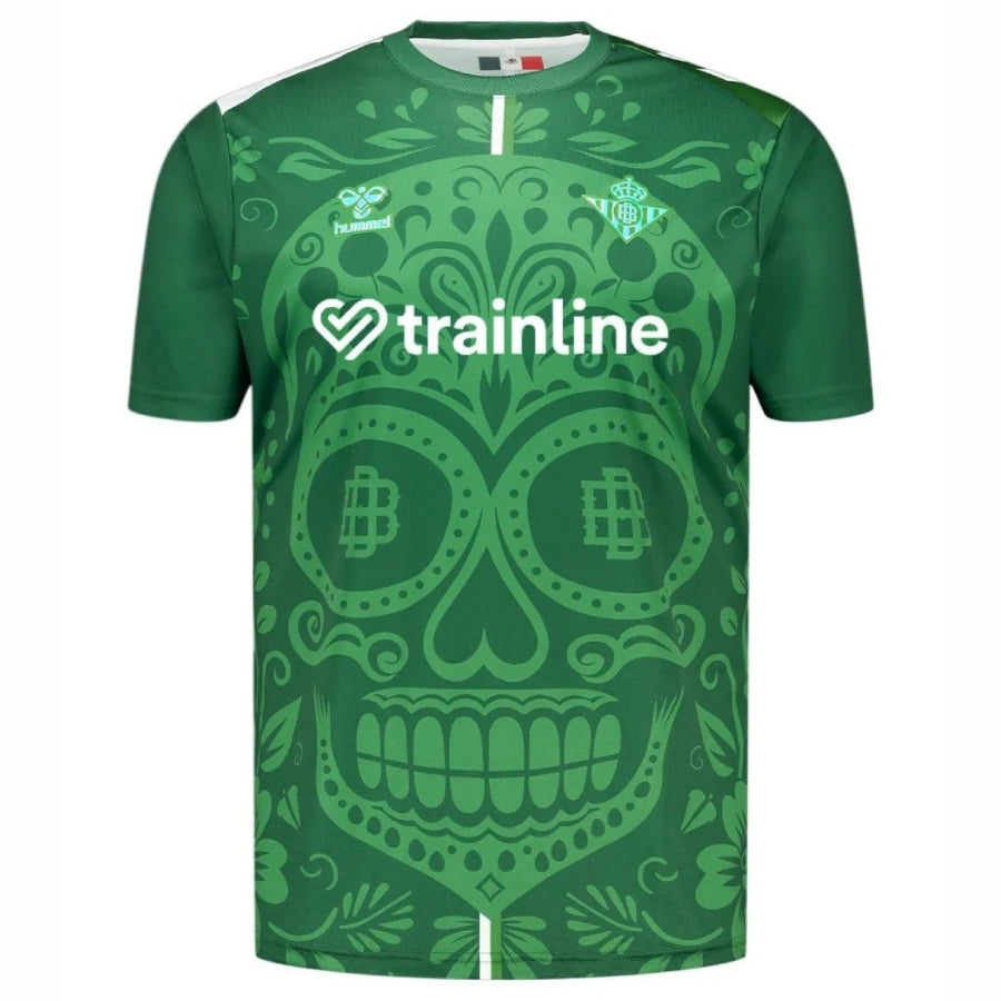 Real Betis Pre-Match Día de Muertos Fan Jersy 2025-2026 Go Jersey