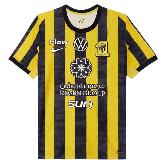 Al-Ittihad Home Fan Jersey Shirt 2025/26 Go Jersey