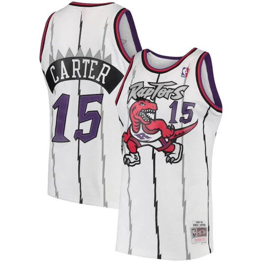 Regata NBA Toronto Raptors 1998/99 Mitchell & Ness Hardwood Classics Swingman Carter Go Jersey