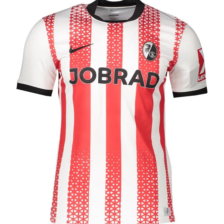 Freiburg Home Fan Jersey Shirt 2025-2026 Go Jersey