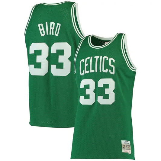 Regata NBA Boston Celtics 1985/86 Mitchell & Ness Hardwood Classics Swingman Bird Go Jersey