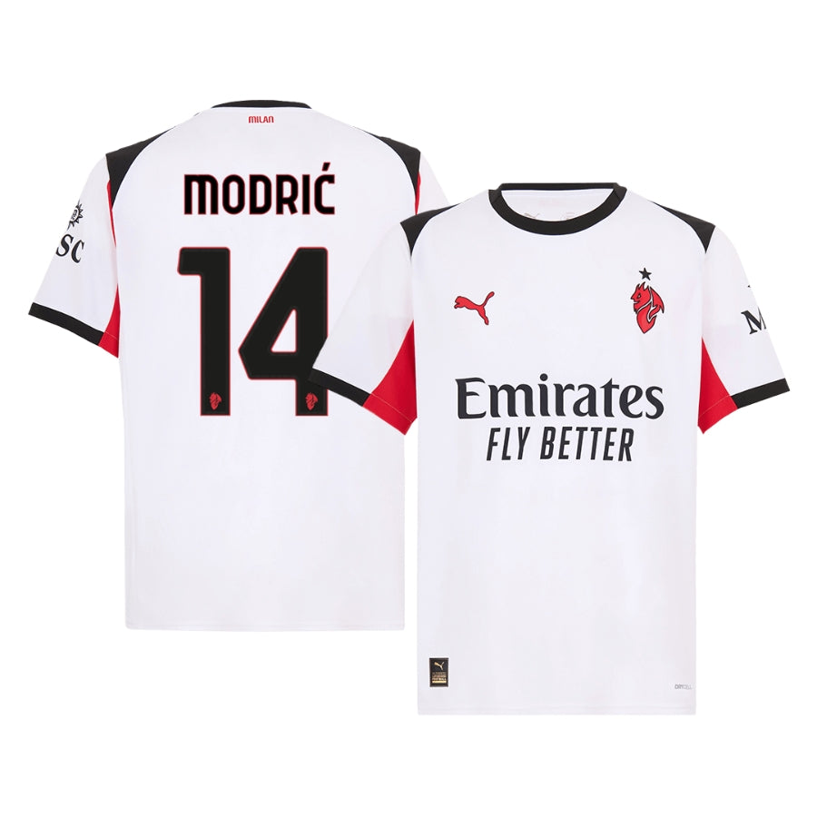 AC Milan Away Modric 14 Fan version Jersey 2025-2026 Go Jersey