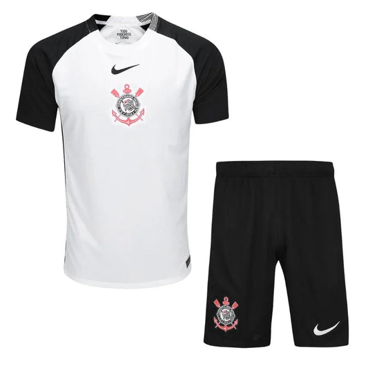 Kids Kit Corinthians Home Fan Jersey 2025/26 Go Jersey