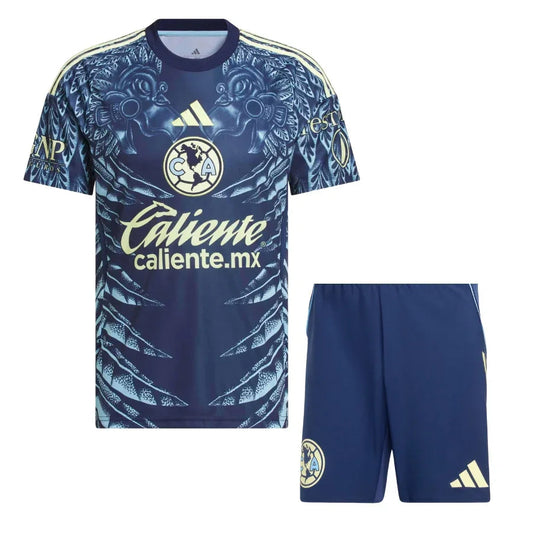 Kids Kit Club América Away Fan Jersey 2025/26 Go Jersey
