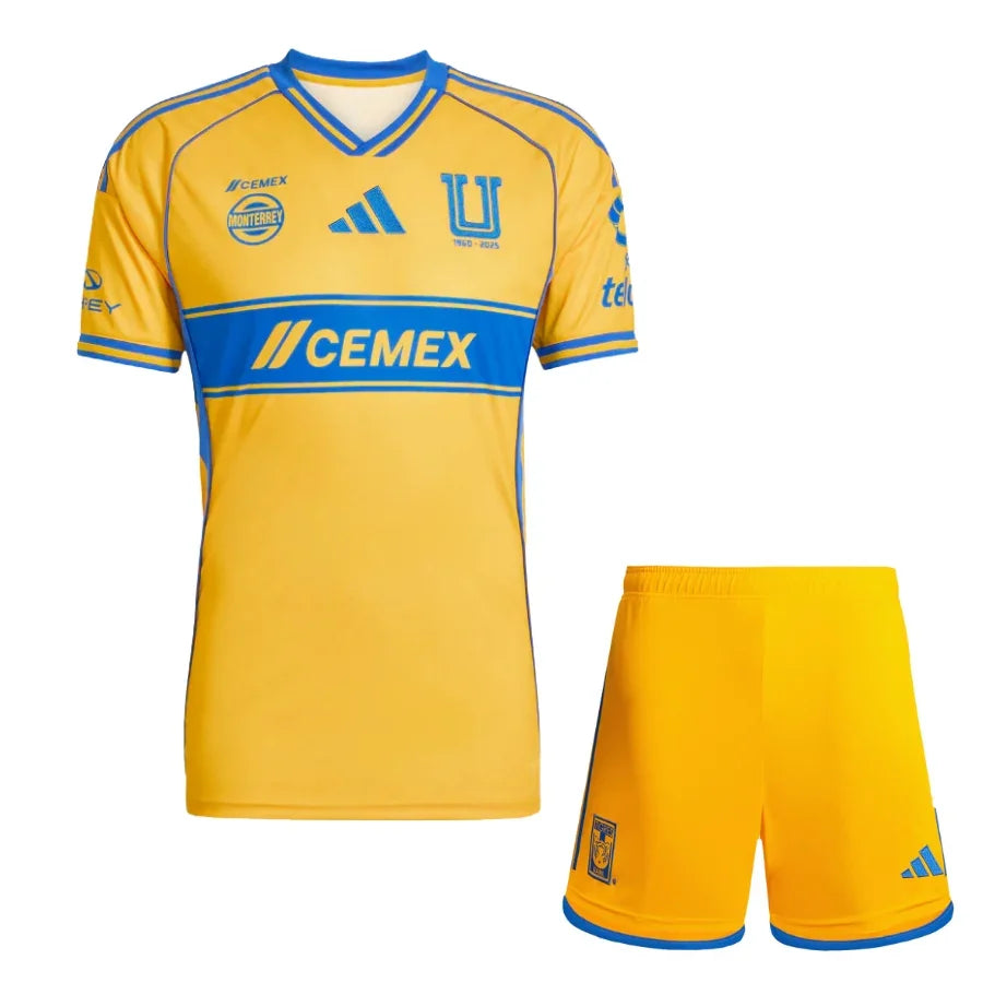 Kids kit Tigres Home Fan Jersey 2025/26 Go Jersey