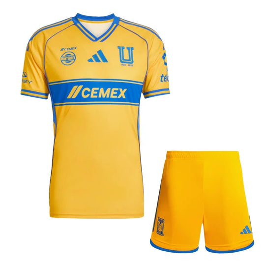 Kids kit Tigres Home Fan Jersey 2025/26 Go Jersey