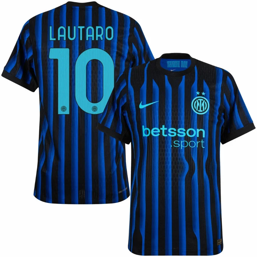 Inter Milan Home Lautaro 10 Home Fan Jersey 2025/26 Go Jersey
