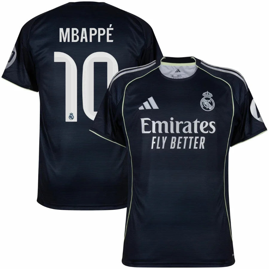 Real Madrid Away Mbappé 10 Home Fan Jersey 2025/26 Go Jersey