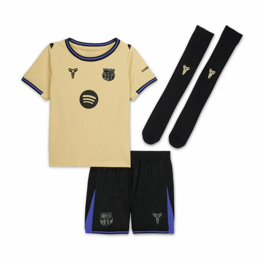 Kids KIT Barcelona Away Fan Jersey 2025/26 Go Jersey