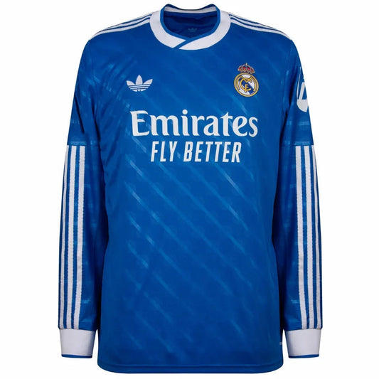 Real Madrid Third Fan Jersey Long Sleeve 2025/26 Go Jersey
