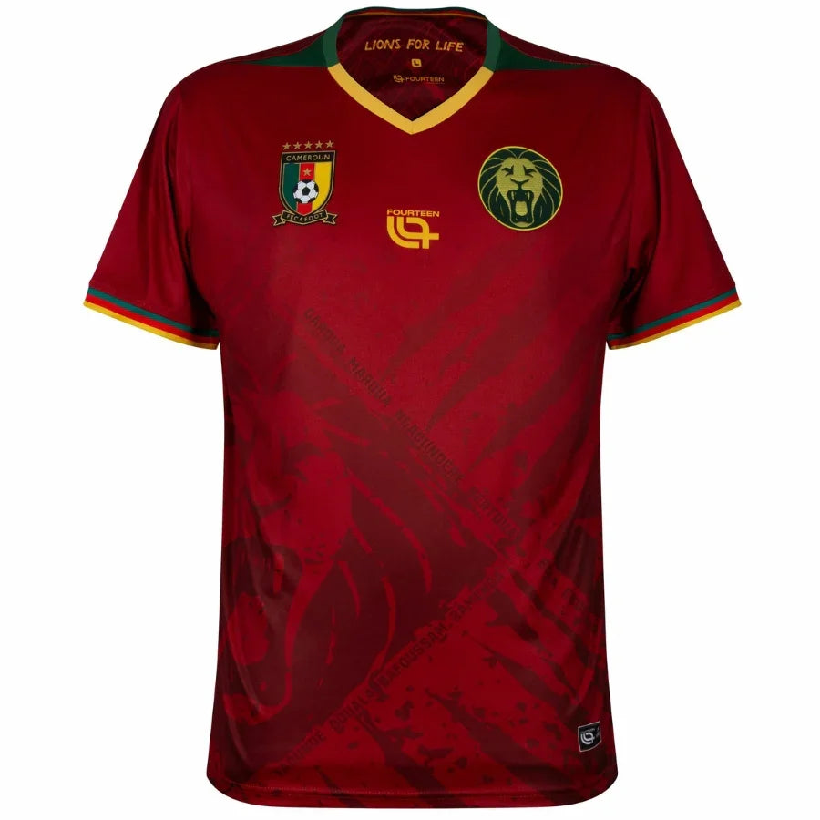 Cameroon Away Fan Jersey 2025/26 Go Jersey