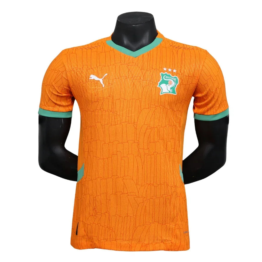 Ivory Coast Home Player Version 2024/25 GoJersey