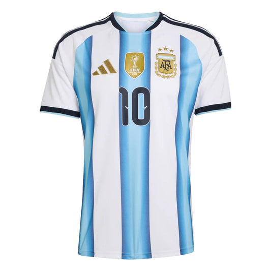 Argentina Home Messi 10 Fan Jersey Shirt 2026 World Cup Go Jersey