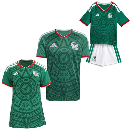 Mexico Home Fan Jersey Shirt 2026 World Cup – Family Kit Go Jersey